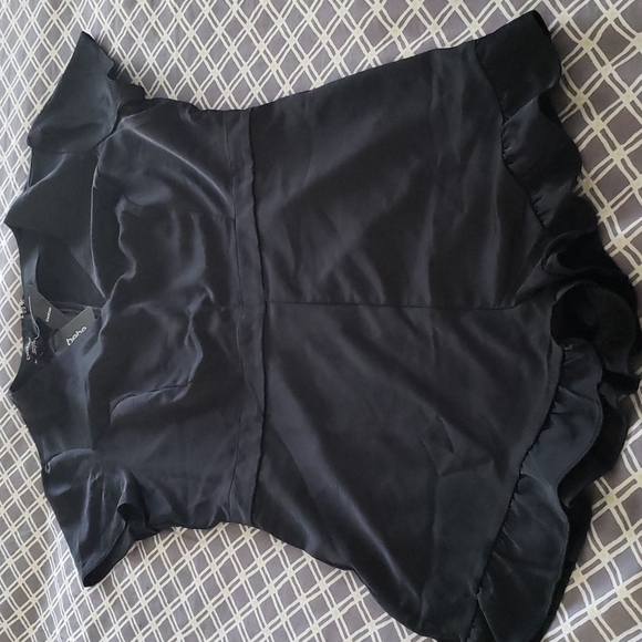 BEBE BLACK ROMPER - Picture 5 of 6